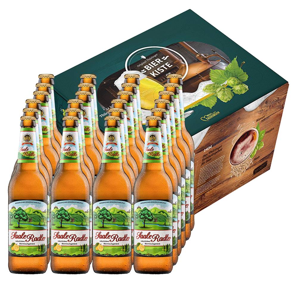 Saale-Radler Naturtrüb